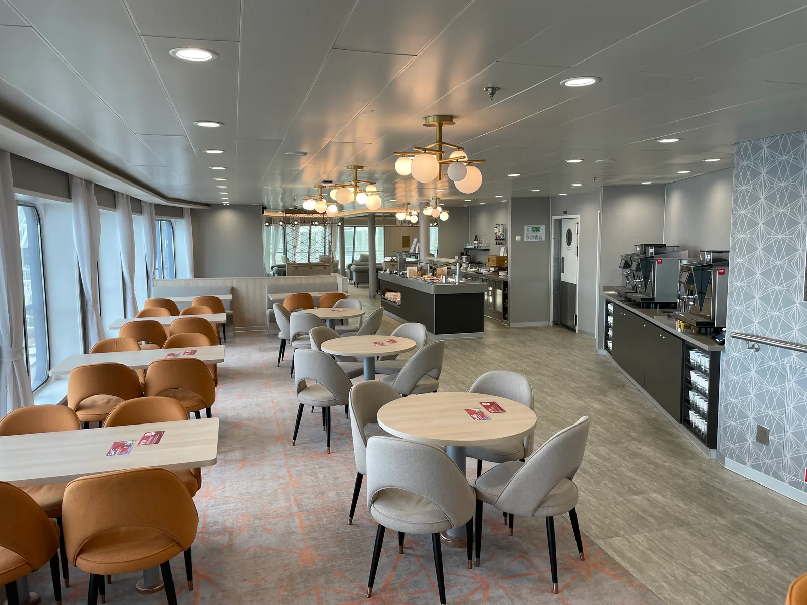 The lounge on P&O's newest Dover ships